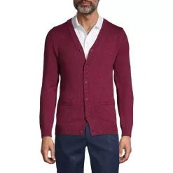 School Uniform Boys Cotton Modal Button Front Cardigan Sweater
