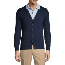 School Uniform Boys Cotton Modal Button Front Cardigan Sweater