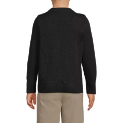 School Uniform Boys Cotton Modal Button Front Cardigan Sweater