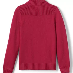 School Uniform Boys Cotton Modal Zip Front Cardigan Sweater