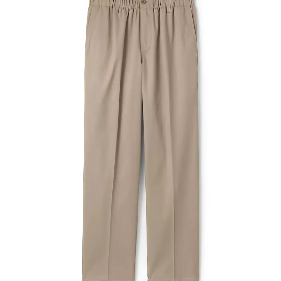 School Uniform Boys Elastic Waist Pull-On Chino Pants