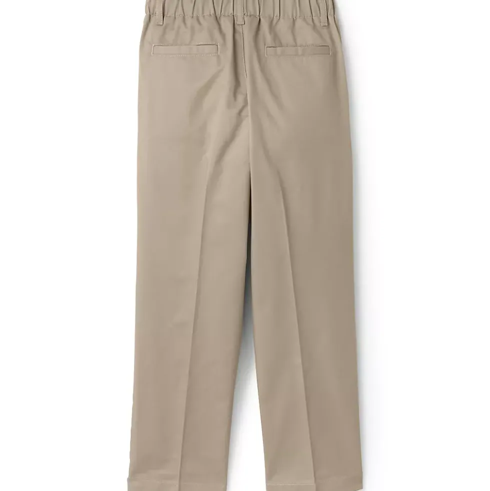 School Uniform Boys Elastic Waist Pull-On Chino Pants