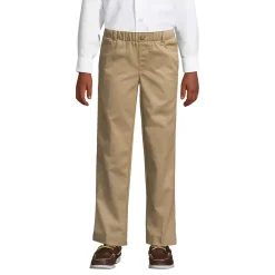 School Uniform Boys Elastic Waist Pull-On Chino Pants