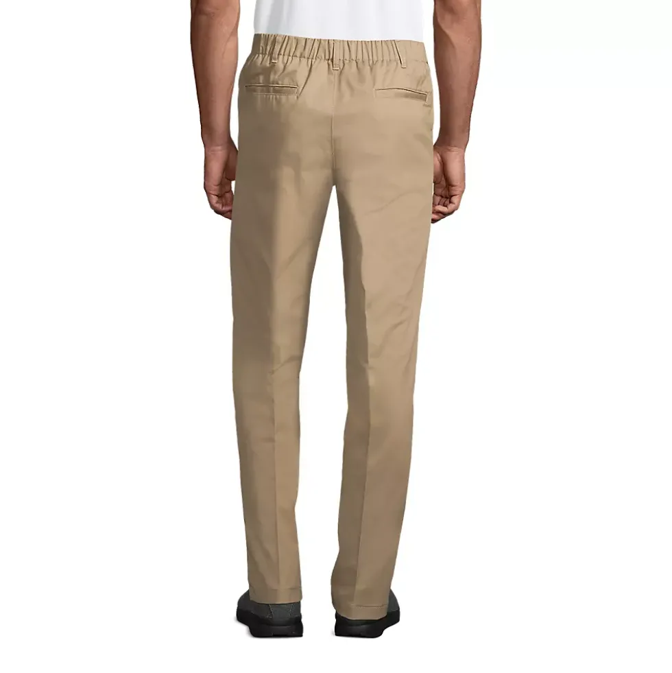 School Uniform Boys Elastic Waist Pull-On Chino Pants