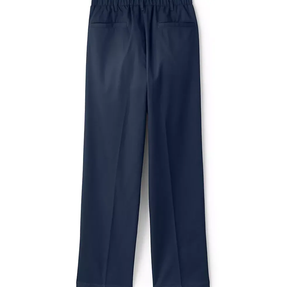 School Uniform Boys Elastic Waist Pull-On Chino Pants