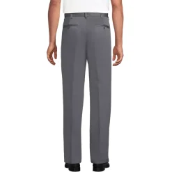 School Uniform Boys Iron Knee Blend Plain Front Chino Pants