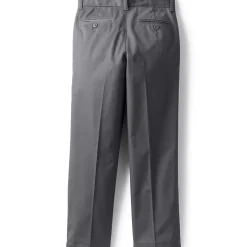 School Uniform Boys Iron Knee Blend Plain Front Chino Pants