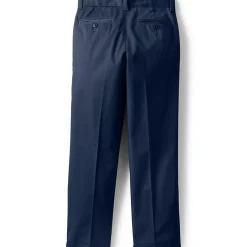 School Uniform Boys Iron Knee Blend Plain Front Chino Pants