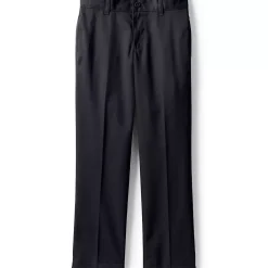School Uniform Boys Iron Knee Blend Plain Front Chino Pants