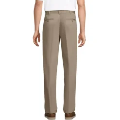 School Uniform Boys Iron Knee Blend Plain Front Chino Pants