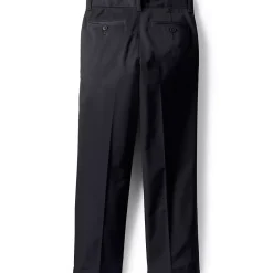School Uniform Boys Iron Knee Blend Plain Front Chino Pants