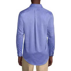School Uniform Boys Long Sleeve Solid Oxford Dress Shirt
