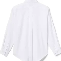 School Uniform Boys Long Sleeve No Iron Pinpoint Dress Shirt