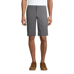 School Uniform Boys Plain Front Blend Chino Shorts