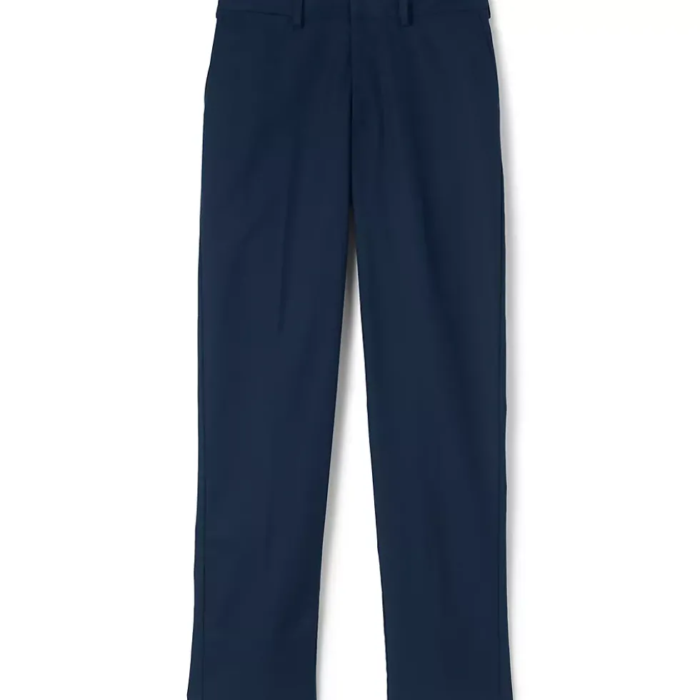 School Uniform Boys Plain Front Dress Pants