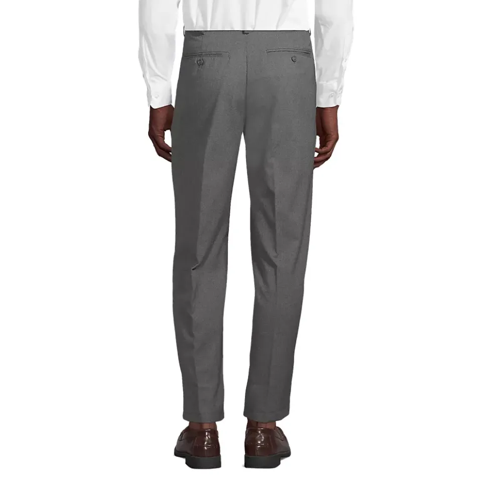School Uniform Boys Plain Front Dress Pants