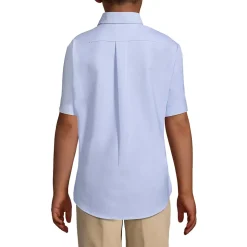 School Uniform Boys Short Sleeve Oxford Dress Shirt