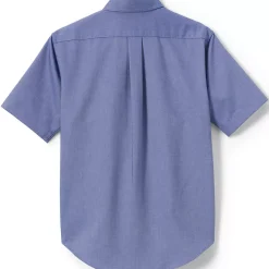 School Uniform Boys Short Sleeve Oxford Dress Shirt