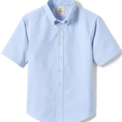 School Uniform Boys Short Sleeve Oxford Dress Shirt