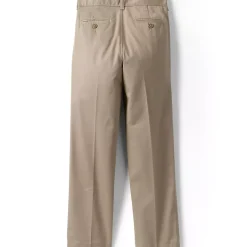 School Uniform Boys Tailored Fit Blend Iron Knee Plain Front Pants