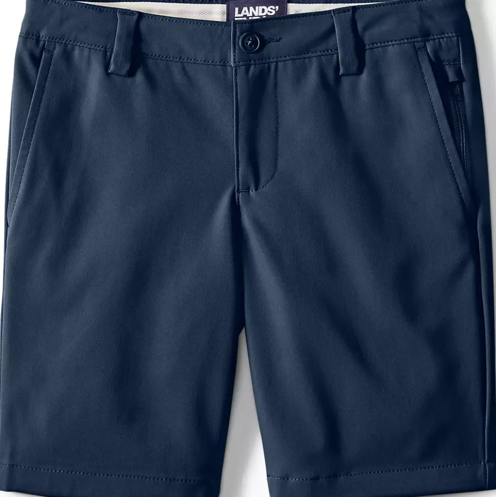 School Uniform Girls Active Performance Chino Shorts