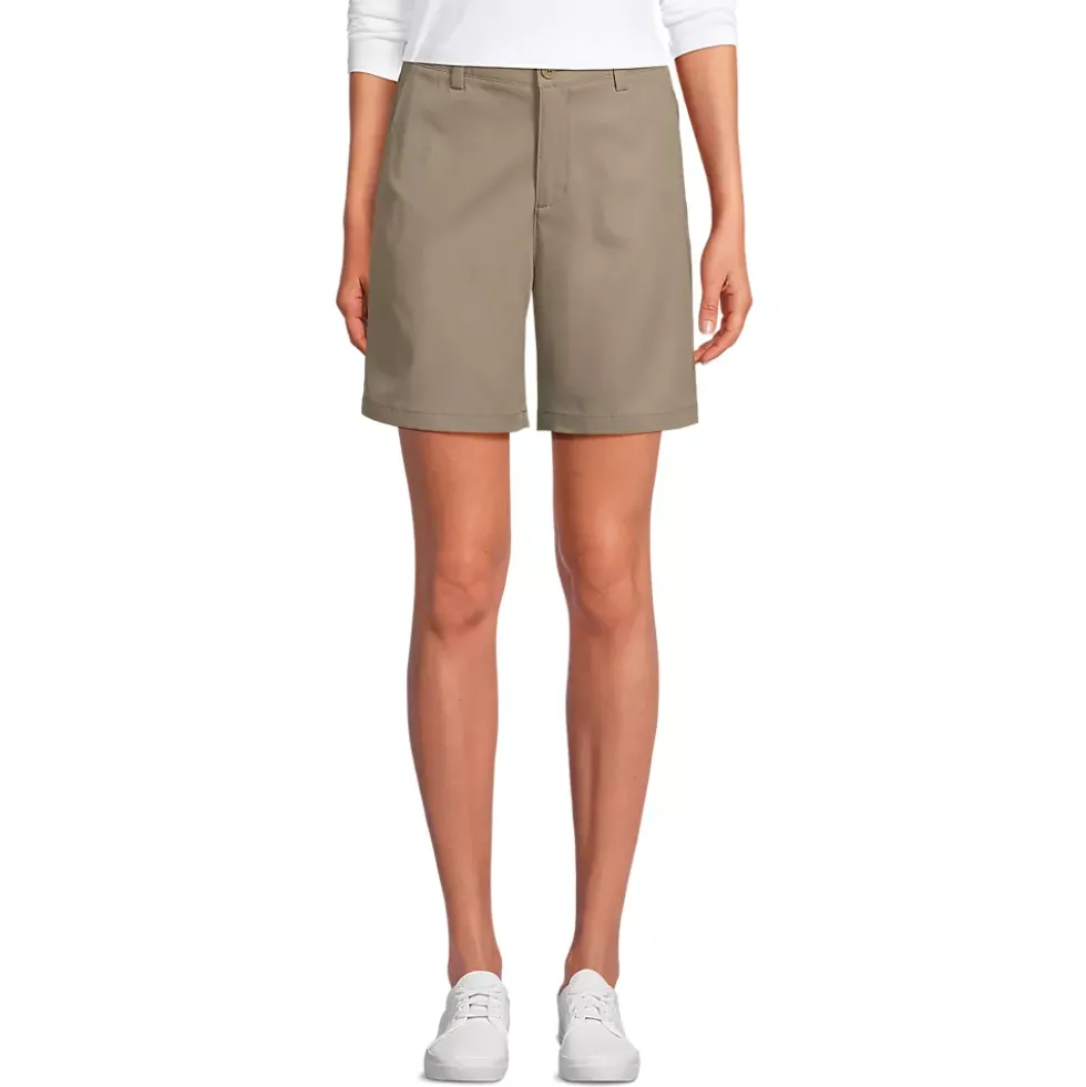 School Uniform Girls Active Performance Chino Shorts