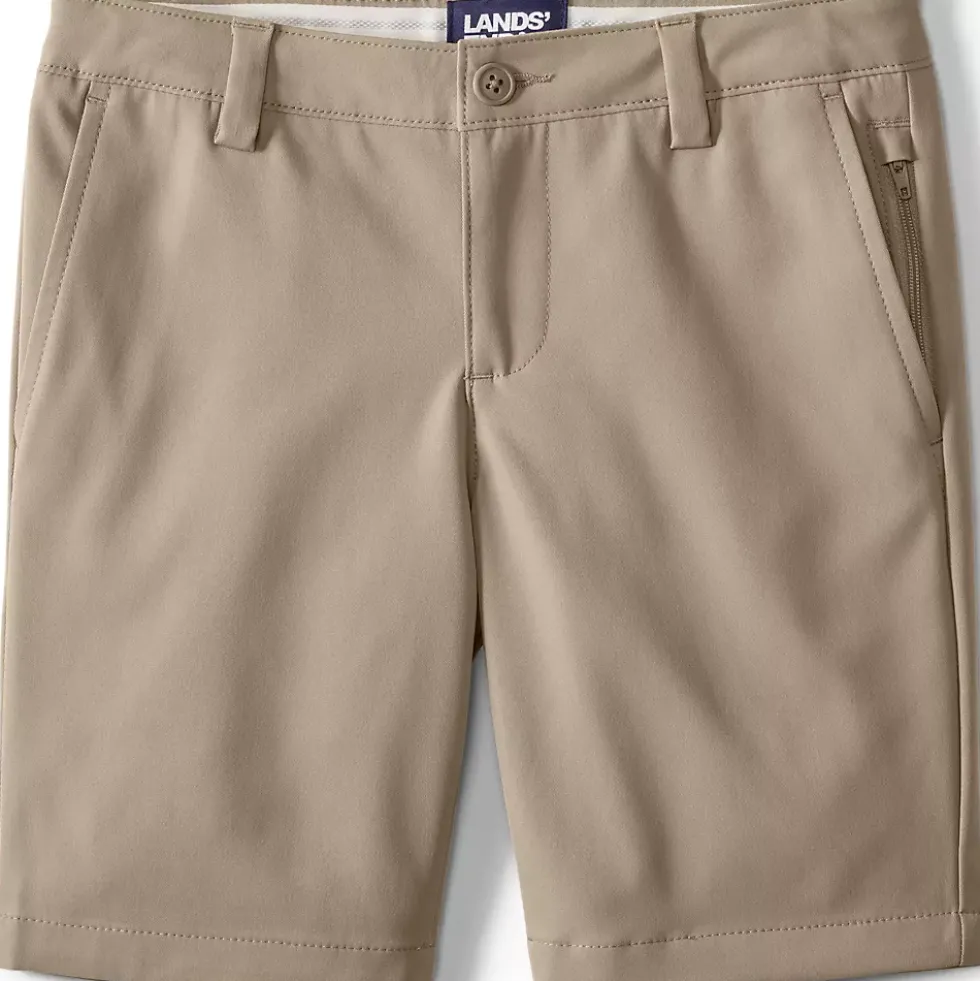 School Uniform Girls Active Performance Chino Shorts