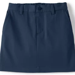 School Uniform Girls Active Performance Chino Skort Top of the Knee