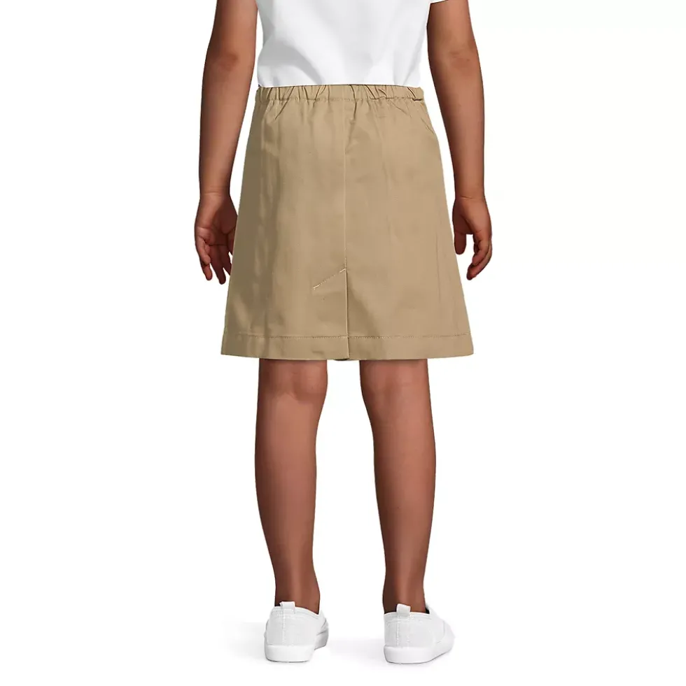 School Uniform Girls Blend Chino Skort Above Knee