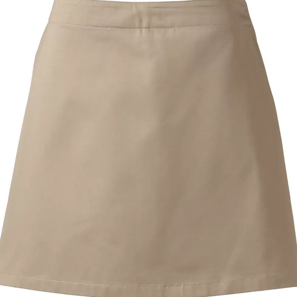 School Uniform Girls Blend Chino Skort Above Knee