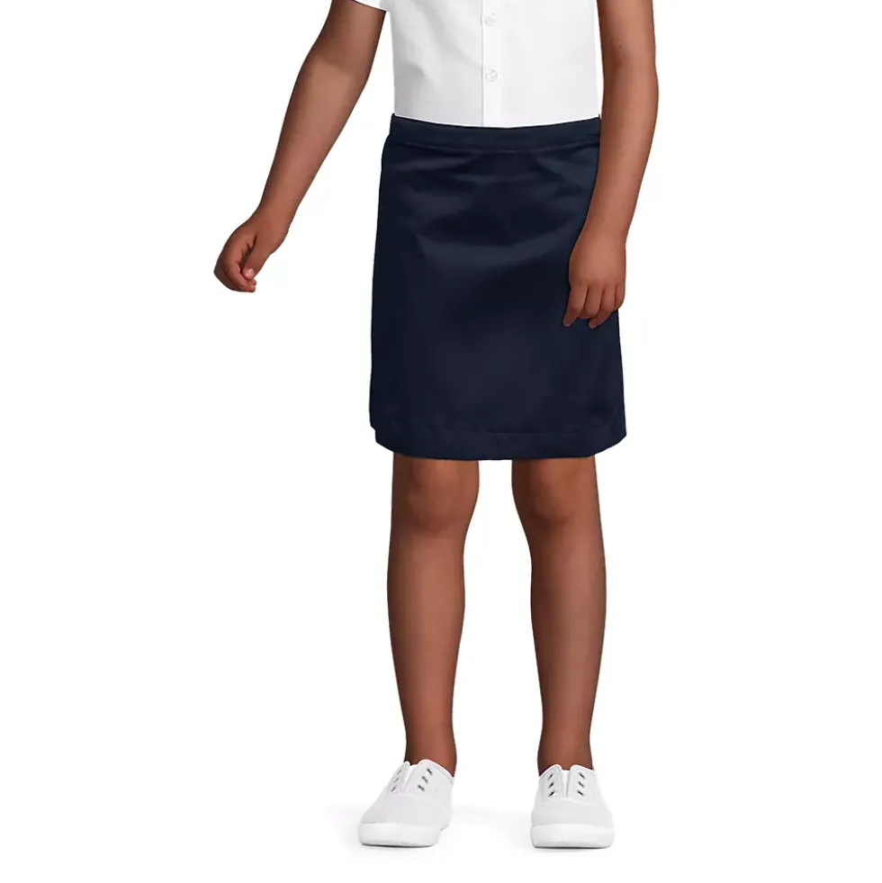 School Uniform Girls Blend Chino Skort Above Knee