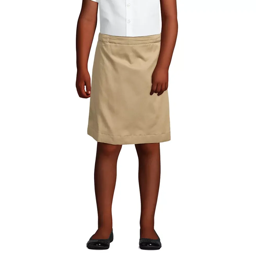 School Uniform Girls Blend Chino Skort Top of Knee