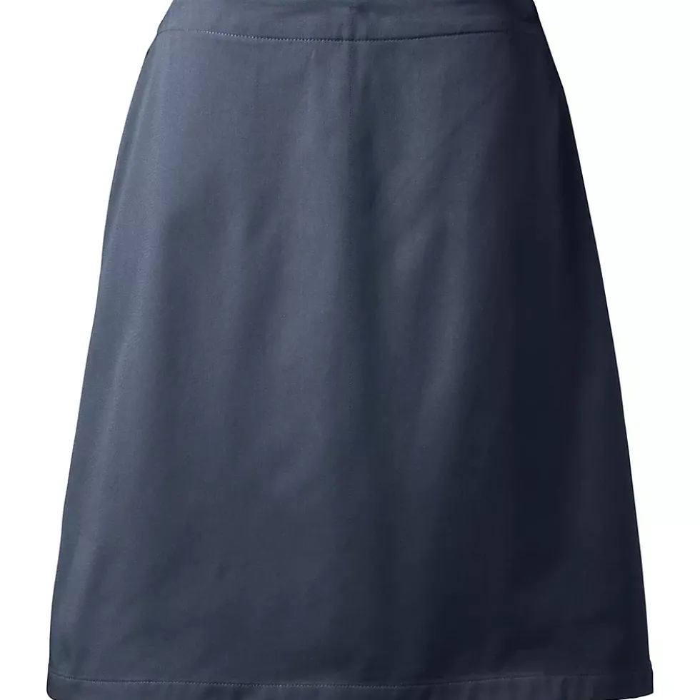 School Uniform Girls Blend Chino Skort Top of Knee
