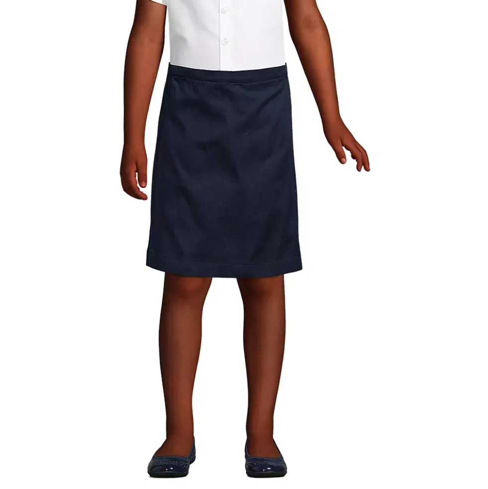 School Uniform Girls Blend Chino Skort Top of Knee