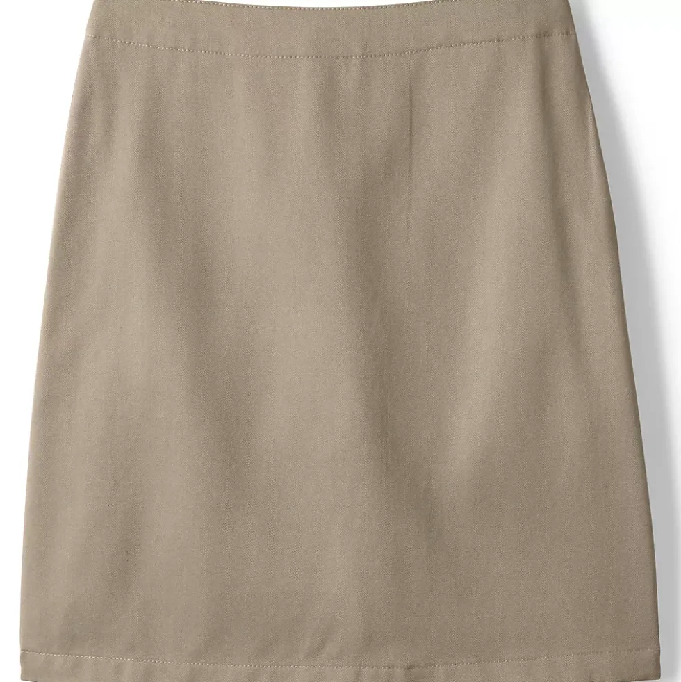 School Uniform Girls Blend Chino Skort Top of Knee