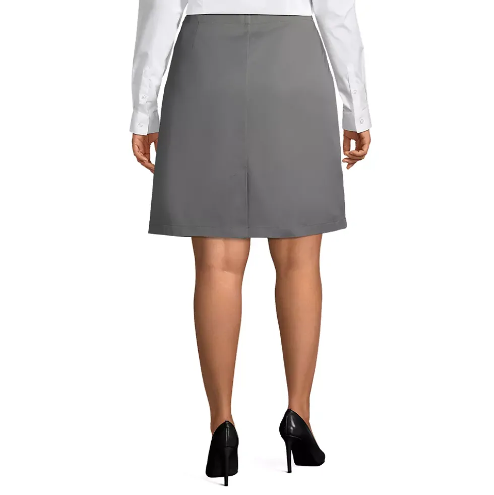 School Uniform Girls Blend Chino Skort Top of Knee