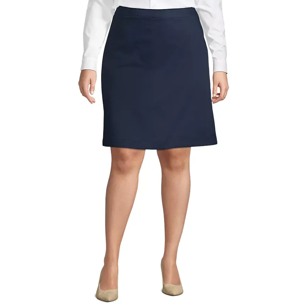 School Uniform Girls Blend Chino Skort Top of Knee