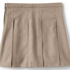 School Uniform Girls Box Pleat Skirt Top of Knee