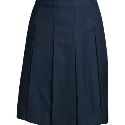 School Uniform Girls Box Pleat Skirt Top of Knee