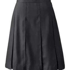 School Uniform Girls Box Pleat Skirt Top of Knee