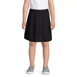 School Uniform Girls Box Pleat Skirt Top of Knee