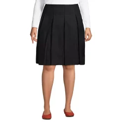 School Uniform Girls Box Pleat Skirt Top of Knee