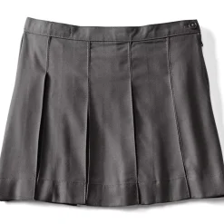 School Uniform Girls Box Pleat Skirt Above the Knee