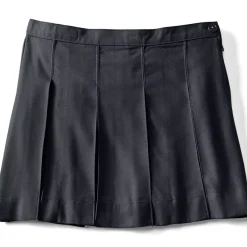 School Uniform Girls Box Pleat Skirt Above the Knee