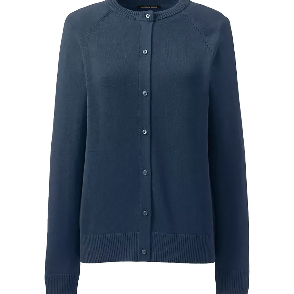School Uniform Girls Cotton Modal Cardigan Sweater