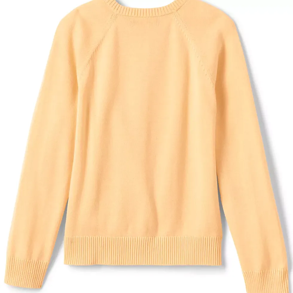 School Uniform Girls Cotton Modal Cardigan Sweater