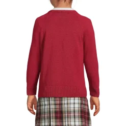 School Uniform Girls Cotton Modal Cardigan Sweater