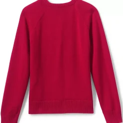 School Uniform Girls Cotton Modal Cardigan Sweater