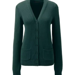 School Uniform Girls Cotton Modal Button Front Cardigan Sweater