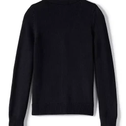 School Uniform Girls Cotton Modal Button Front Cardigan Sweater